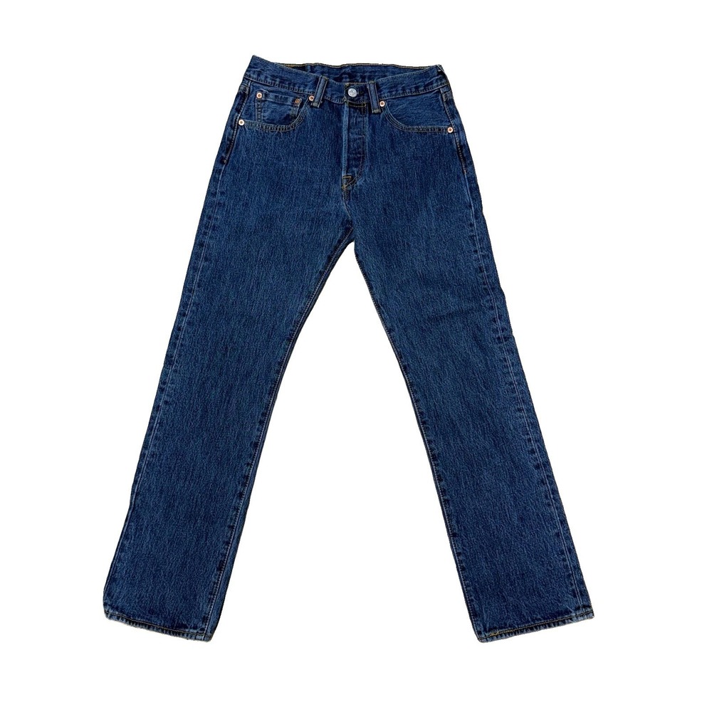 Levis 501 Jeans Mens 28x30 (27x29) Med. Stonewash Original Fit Button Fly Levi's